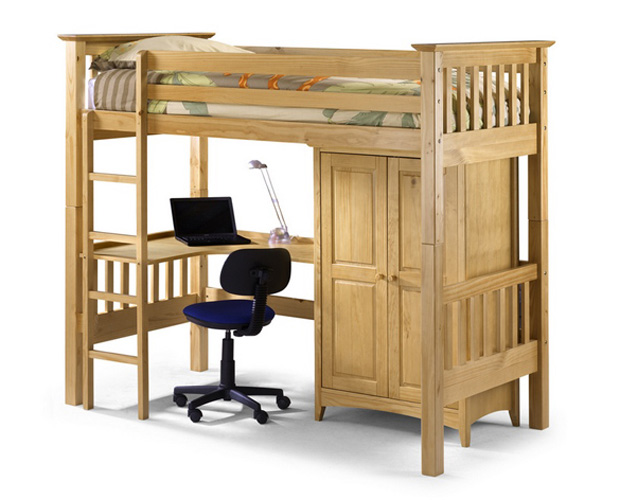 Julian Bowen Bedsitter Bunk Bed High Sleeper Bunk Bed Bunk Bed